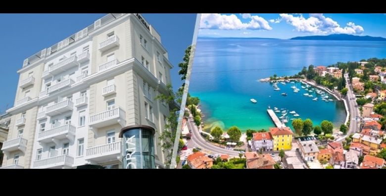  RUJAN Provedite savrsen odmor iz snova u Opatiji u HOTELU ASTORIA 4 uz 2 ili 3 nocenja s bogatim POLUPANSIONOM za DVOJE Udobna soba pogled grad ili park  na TOP LOKACIJI 