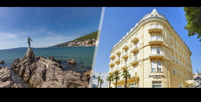  RUJAN Uzivajte u Hotelu Bristol 4 u Opatiji uz 2 nocenja s bogatim POLUPANSIONOM za 2 OSOBE Dozivite KRALJICU TURIZMA po vrhunskoj cijeni 