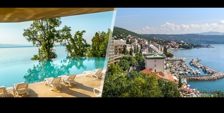 RUJAN u Grand Hotelu Adriatic I 4 : 2 nocenja s POLUPANSIONOM za 2 osobe u SUPERIOR SOBI uz INFINITY VANJSKI bazen WHIRLPOOL s pogledom na more i POPUST na wellness 