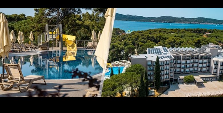 HIT ALL INCLUSIVE odmor u Biogradu: 2 nocenja u COMFORT sobama za 2 odrasle osobe i do 2 djece u Hotelu Adria 4  Ukljuceni BAZENI PS5 animacija i sportska igralista te vrhunske pogodnosti 