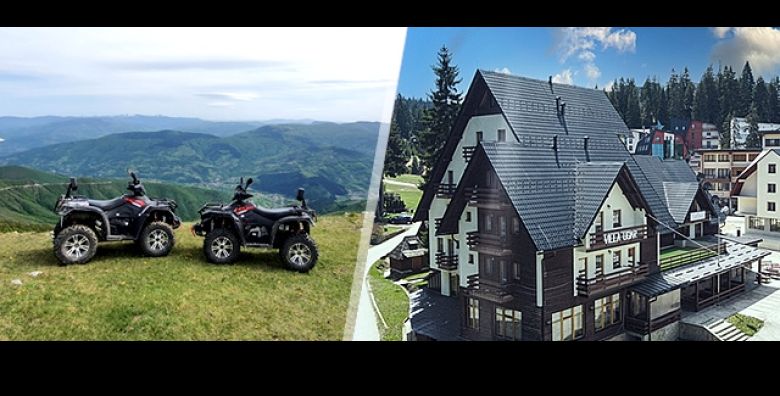 AVANTURA NA VLASICU Hotel Villa Ugar: Planinski odmor uz 2 nocenja s buffet DORUCKOM za 2 osobe  ukljucena 2h voznje QUAD om ukljuceni gorivo i kacige  besplatan PARKING i WI FI 