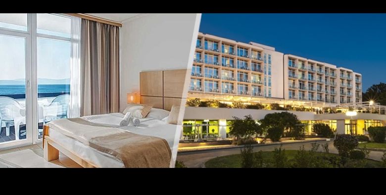BIJEG NA MORE na Krk Hotel Magal Maradiso by Aminess u Njivicama: 2 nocenja s POLUPANSIONOM za 2 odrasle osobe Soba s balkonom MORSKA STRANA Dijete do 9 99g ili 3 osoba GRATIS 