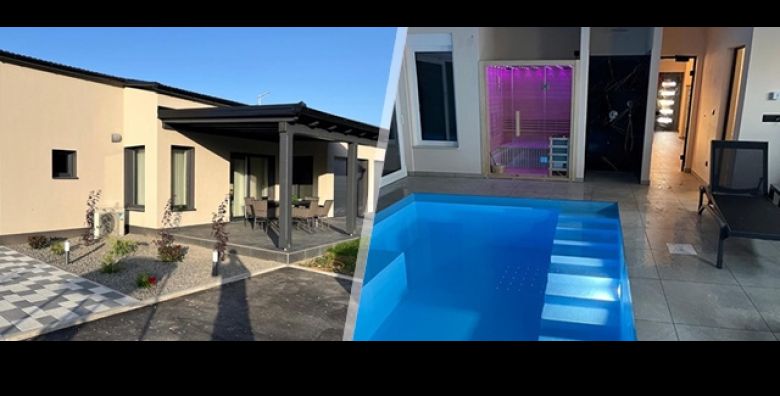 Villa Granea poziva na savrsen WELLNESS odmor tik do Toplica Sveti Martin  2 ili 3 nocenja za 2 do 4 osobe uz zatvoreni grijani BAZEN finsku saunu gratis kavu i caj te besplatni Netflix i Tidal 