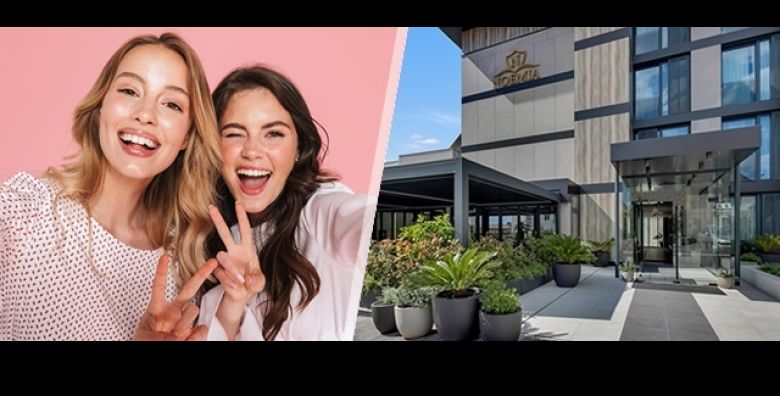 WELLNESS GETAWAY ZA DVOJE Hotel Noemia 4 u Baskoj Vodi: 3 dana 2 nocenja s POLUPANSIONOM masazom koktelom dobrodoslice i besplatnim parkingom uz neogranicen SPA  bazen 