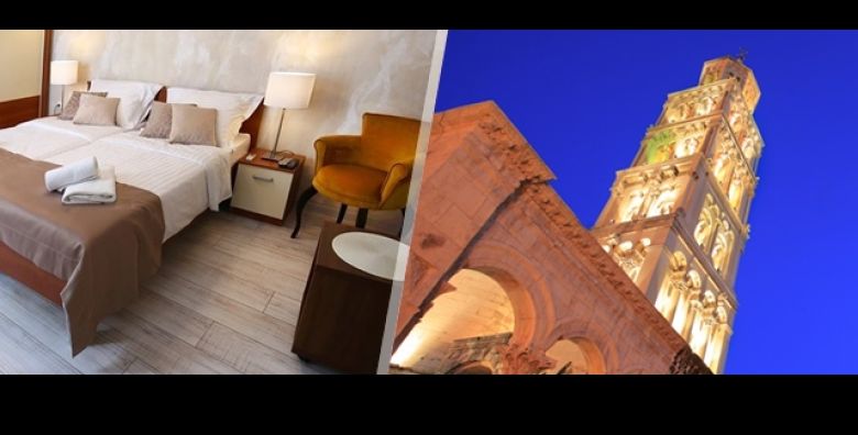 SPLIT: Opustajuci odmor za dvoje u srcu Dalmacije 3 dana 2 nocenja u Superior sobi u Luxury Rooms Lidija uz bocu sampanjca dobrodoslice Osigurajte LUKSUZNI smjestaj i uzivajte u gradu 