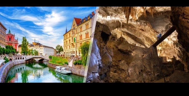 Posjetite VELICANSTVENI DVORAC u stijeni carobnu Postojnsku jamu s voznjom vlakicem i predivnu Ljubljanu na izletu uz Darojkovic Promet Ukljucen PRIJEVOZ visokoturistickim autobusom i pratitelj 