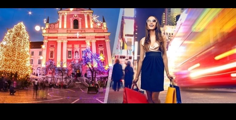 SHOPPING iz snova i bozicna carolija u Ljubljani uz Darojkovic Promet Jednodnevni IZLET u BTC City i na najljepsi advent: ukljucen PRIJEVOZ AUTOBUSOM i pratitelj Osiguraj mjesto po top cijeni 