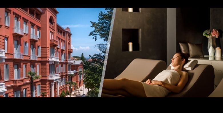 Jesenski predah od 3 dana uz 2 nocenja s polupansionom u Opatiji u Heritage hotelu Imperial 4  Opustite se u modernoj Spa i Relax zoni s whirlpoolima  sve za 2 odraslih i 1 dijete do 7 god 