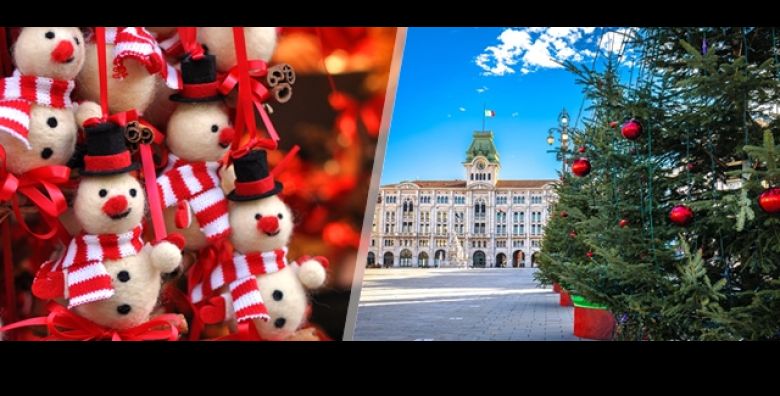  ADVENT Carobni TRST i jednodnevni izlet u srce Italije Uzivajte u blagdanskom UGODjAJU vrhunskom Illy espressu i razgledima uz PRIJEVOZ autobusom Darojkovic Prometa i pratitelja 