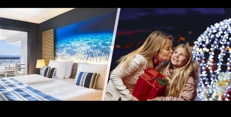 Advent by the sea u OPATIJI: obiteljski odmor u Hotelu Admiral 4 na 3 dana  2 nocenja s POLUPANSIONOM za 2 odrasle osobe  2 djece Soba s balkonom pogled na more i WELLNESS 
