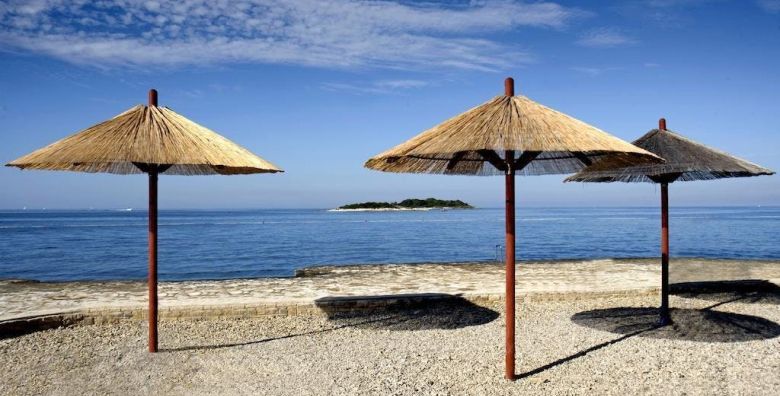 Hotel Delfin Plava Laguna  Ljeto u Porecu Porec Istra Hrvatska  1 069 EUR  7x nocenje u Classic dvokrevetnoj sobi s balkonom morska strana za 2 osobe 1 dijete do 11 99 godina besplatno  Polupansion