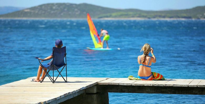 Pine Beach Pakostane  All inclusive light odmor uz sport i prirodu  Posebna akcija Pakostane Dalmacija Hrvatska  429 EUR  3x nocenje u Standard bungalovu za 2 osobe All inclusive light