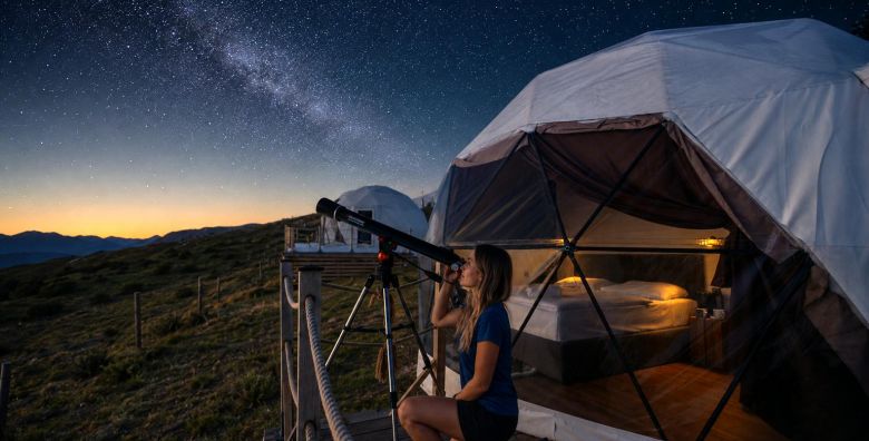 Glamping kupole na Golteh  Posebno iskustvo s polupansionom iznad oblaka Mozirje Slovenija  498 EUR  2x nocenje u glamping kupoli za 2 osobe Polupansion