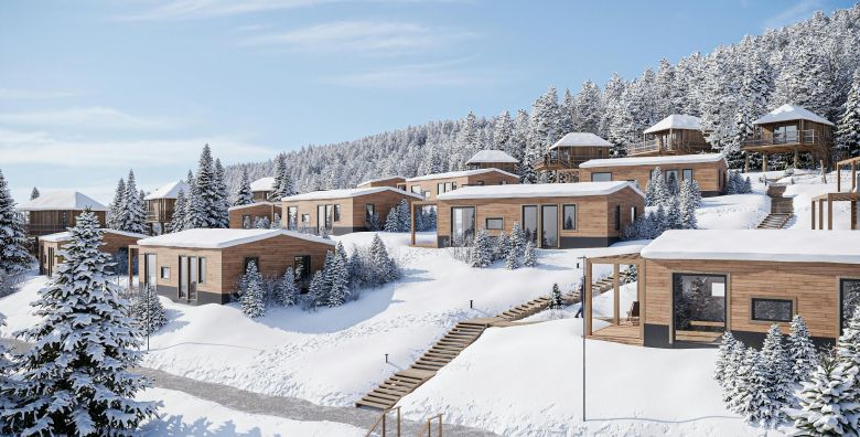 Chalets  Glamping Nassfeld by Alps Resort  Luksuzni odmor u drvenim kucicama u prirodi Kötschach Austrija  625 €