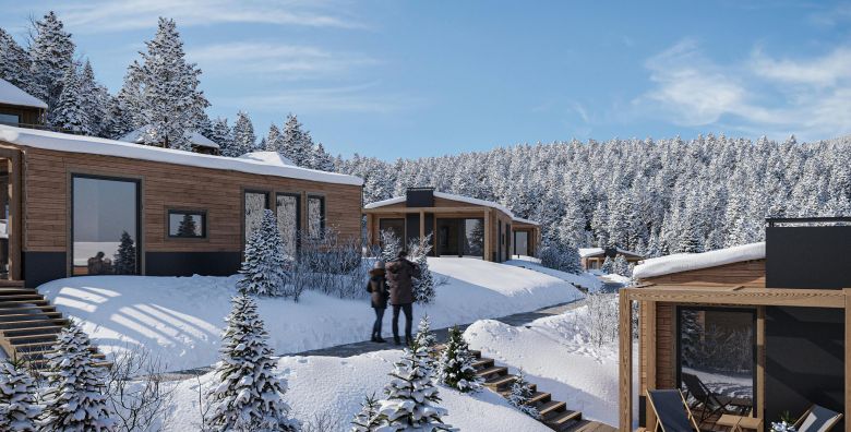 Chalets  Glamping Nassfeld by Alps Resort  Luksuzni odmor u drvenim kucicama u prirodi Kötschach Austrija  1709 €