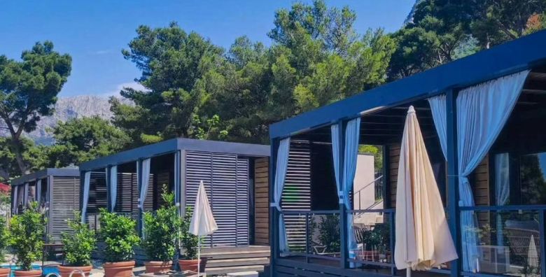 Park Villas by Morenia  Last minute najam Deluxe kamping vile s privatnim bazenom Podaca Hrvatska  738 €