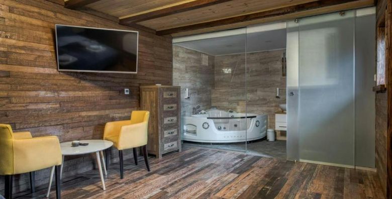 Ribarski Konaci  Wellness odmor  Apartman s hidromasaznom kadom Doboj Bosna i Hercegovina  80 50 EUR  1x nocenje u apartmanu s hidromasaznom kadom za 2 osobe 1 dijete do 12 godina besplatno  Dorucak