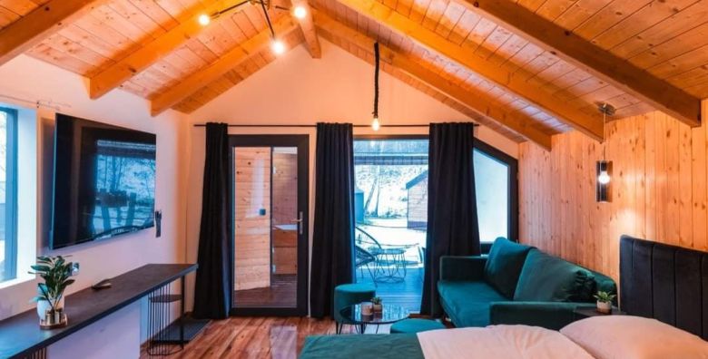 Glamping Resort Halicanum  Toplice Sveti Martin  Obiteljski odmor Sveti Martin na Muri Hrvatska  249 EUR  2x nocenje u luksuznoj kucici s privatnom saunom i kadom na terasi za 2 osobe Polupansion