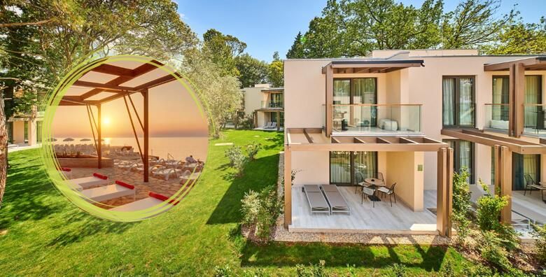 UMAG  ucinite vas odmor nezaboravnim u Garden Suites Umag Plava Laguna 4 uz plazu i setnicu koja vodi do centra Umaga