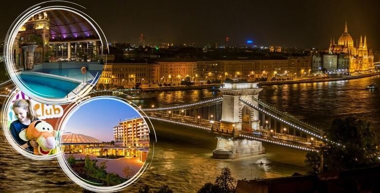 HLADNI DANI U BUDIMPESTI  2 ili 3 nocenja s polupansionom za dvoje  GRATIS paket za 1 dijete do 6 99 god u Aquaworld Resort Budapest Hotelu 4 