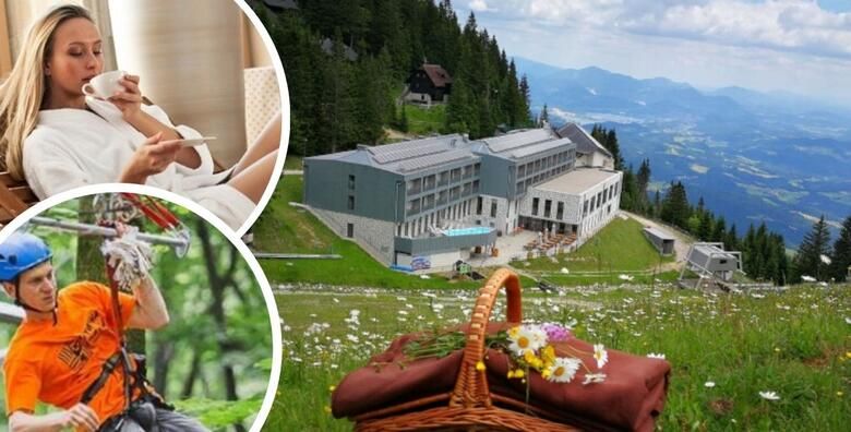 ADRENALINSKI I SPA ODMOR u Wellness Hotelu Montis 4  Slovenija  2 nocenja s polupansionom za dvoje uz saune masazu fitness te adrenalinski dozivljaj po izboru