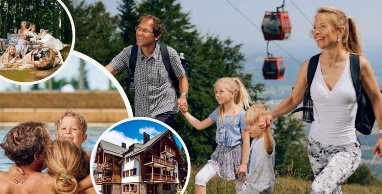 ZELENI BIJEG NA POHORJE  obiteljski odmor od 2 nocenja za do 4 osobe uz koristenje WellNest unutarnjih grijanih bazena i sauna u Family Apartments Bolfenk 4 