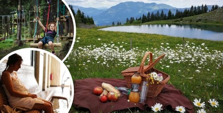 POTPUNI ADRENALINSKI DOZIVLJAJ uz ulaz u avanturisticki park rollercoaster zippline ili slobodan pad uz 2 noci s polupanisonom za dvoje u Wellness Hotelu Montis 4 