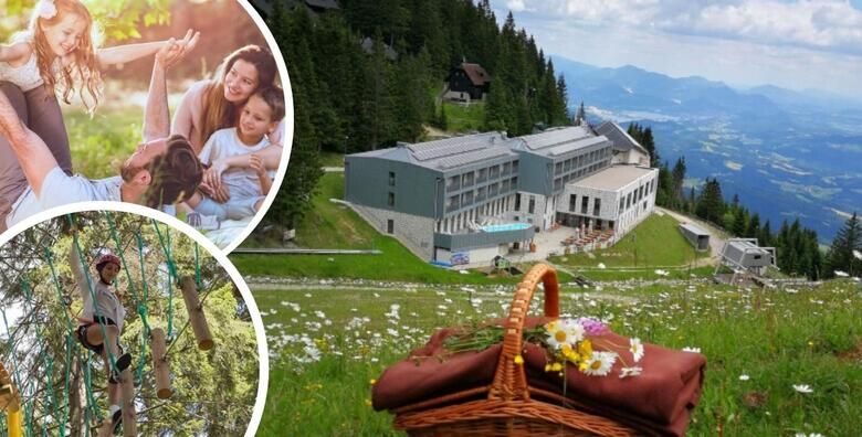 OBITELJSKA AVANTURA  2 noci s polupansionom za 2 odrasle osobe i do 2 djece uz ulaz u avanturisticki park ili rollercoaster zipline u Wellness Hotelu Montis 4 