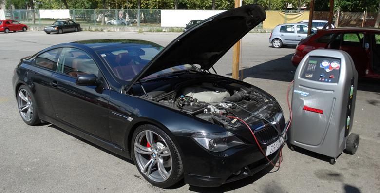 AUTO KLIMA  putujte bezbrizno uz punjenje auto klime do 500g sa promjenom ulja u kompresoru klime  kompletna dezinfekcija klima sustava ozonom u Auto centru Jimmy