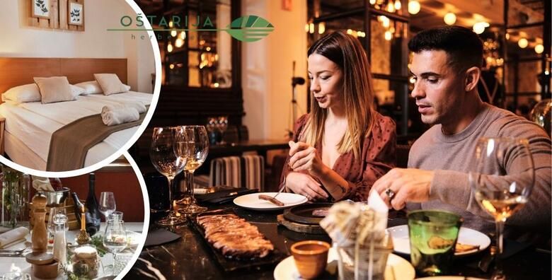 Gurmanski odmor  kusajte tradicionalne gastro delicije uz 2 nocenja s doruckom i 1x GOURMET vecerom za dvoje u Ostariji Herbelier