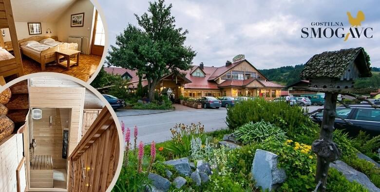 Guesthouse Smogavc  opustanje u srcu pohorskih suma uz 2 nocenja s polupansionom za 2 odrasle osobe  GRATIS za 1 dijete do 4 99 godina uz koristenje finske saune Raj za 2 