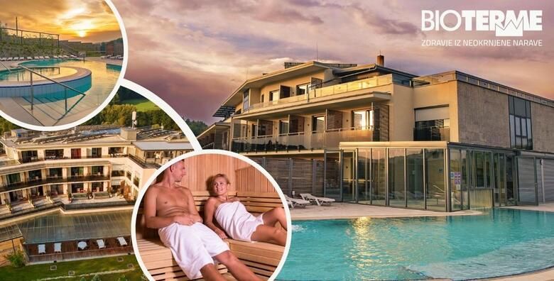 WELLNESS U SLOVENIJI  2 ili 4 noci s polupansionom za dvoje i 1 dijete uz neograniceno kupanje u bazenima Termalnog parka koristenje sauna i animaciju u u Hotelu Bioterme 4 