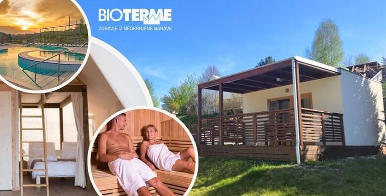 GLAMPING U SLOVENIJI  2 ili 4 noci s polupansionom za dvoje i 1 dijete uz kupanje u bazenima Termalnog parka koristenje sauna i animaciju u glamping naselju Bioterme 4 