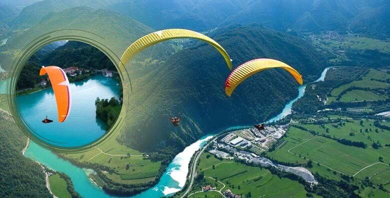 PARAGLIDING  usudite se na adrenalinsku avanturu u nebeskim visinama i uzivajte u velicanstvenim prizorima od kojih zastaje dah