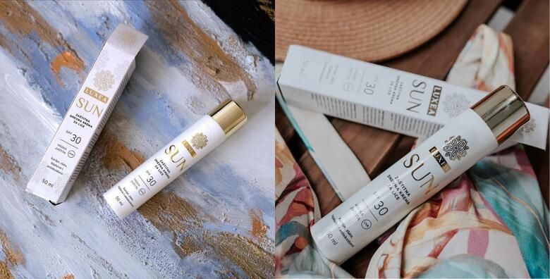 Zastitna dnevna krema za lice sa SPF 30  HRVATSKI PROIZVOD za dodatnu regeneraciju s kavijarom i zlatom hijaluronom i prirodnim faktorima vlaznosti za svjezi izgled koze