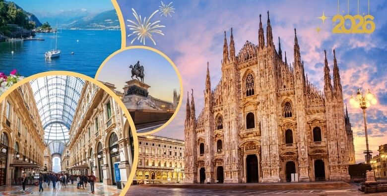 NOVA GODINA u Milanu uz posjet Svicarskoj  posjetite gradove Bergamo i Monzu jezera Lugano i Como te Milano uz organizirano putovanje od 2 nocenja s ukljucenim doruckom