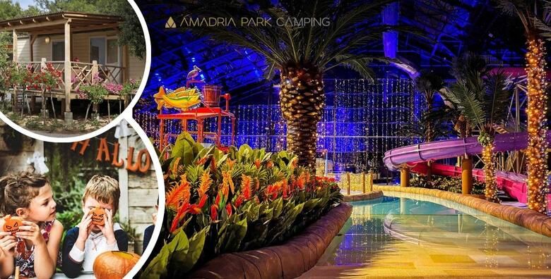 HALLOWEEN Amadria Park Camping 4 u Sibeniku  2 nocenja s doruckom za 2 odrasle osobe i do 3 djece u mobilnoj kucici uz ulaznice za Aquapark Dalmacija i mini golf