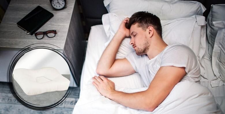 Naspavajte se uz ANATOMSKI JASTUK s prosivenom sredinom koji poboljsava cirkulaciju u vratu i smanjuje hrkanje