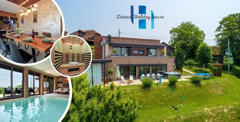 Marija Bistrica  wellness predah od svakodnevice uz 2 ili 4 nocenja za 5 osoba u Divinus Holiday House 4 s koristenjem unutarnjeg bazena infracrvene saune i jacuzzija