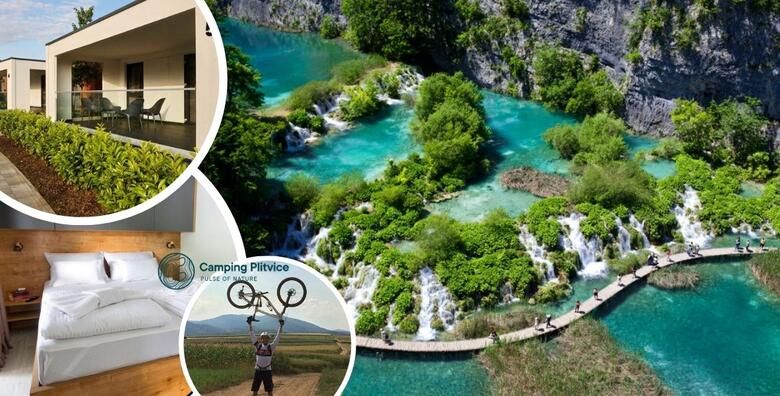Jesenski odmor u luksuznim mobilnim kucicama Camping Plitvice uz 1 ili 2 noci s doruckom za 2 ili 4 osobe u netaknutoj prirodi pokraj Plitvickih jezera