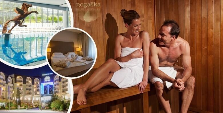 JESEN U ROGASKOJ SLATINI  opustajuci odmor od 2 noci za 2 osobe i slobodan ulaz u saune termalne bazene i fitness u Grand Hotelu Sava Superior 4 