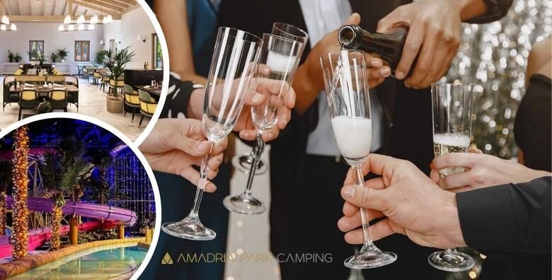 Docek Nove godine u Amadria Park Campingu 4  Sibenik  2 nocenja s doruckom za 2 odrasle osobe i 2 djece do 11 99 godina uz novogodisnju veceru i djecji docek