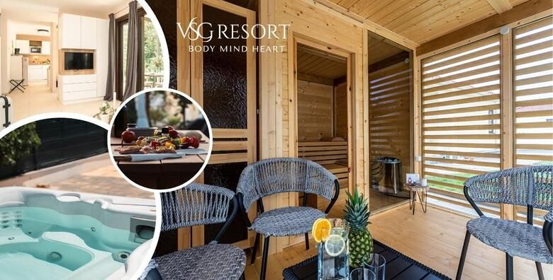 Jesenski odmor na Krku VSG Apartmani 5  2 ili 3 nocenja za 2 ili 4 osobe uz koristenje saune jacuzzija grijanog vanjskog bazena te zone za rostilj