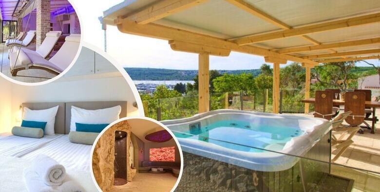 Luksuzan odmor na otoku Krku  2 ili 3 nocenja s doruckom za do 6 osoba uz koristenje wellness usluga u mobilnim kucicama Kanajt 4 