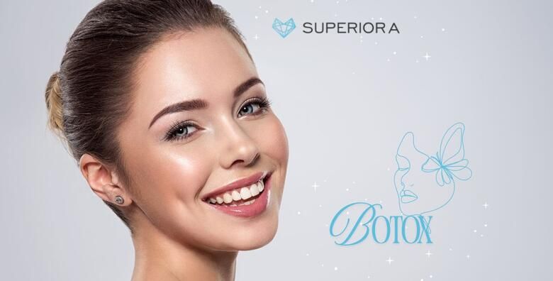 Estetski tretman pomladjivanja jedne regije lica  glatka koza i svjez izgled zahvaljujuci preciznoj aplikaciji 50 jedinica u Poliklinici Superiora