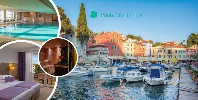 Vitality Hotel Punta 4  Veli Losinj  wellness odmor za dvoje uz 2 nocenja s doruckom ili polupansionom i koristenje bazena sauna te fitness centra