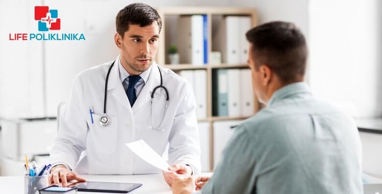 UZV PROSTATE u Poliklinici Life  obavite preventivni pregled koji se preporuca jednom godisnje svim muskarcima iznad 45 godina