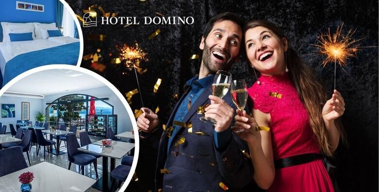 OPATIJA  docekajte Novu 2026 godinu uz 2 ili 3 nocenja s polupansionom za dvoje i do 2 djece do 9 99 godina u Hotelu Domino 4 tik do setnice Lungomare