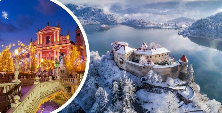 ADVENT BLED I LJUBLJANA  uzivajte u bozicnom ugodjaju najljepseg slovenskog jezera kusajte tradicionalne bledske slastice i posjetite Ljubljanu