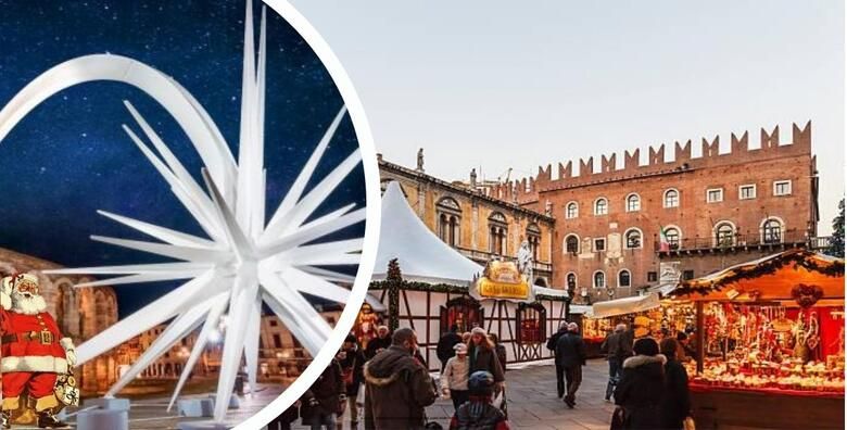 Advent u Veroni uz posjet bozicnom selu Bussolengo  upoznajte grad Romea i Julije u blagdanskom ruhu i posjetite najveci bozicni sajam u Italiji 